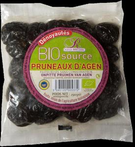Organic Agen pitted prune PGI